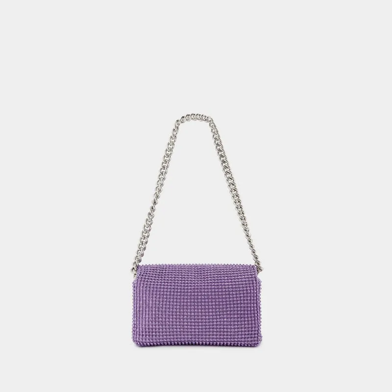 The Mini Shoulder Bag - Marc Jacobs - Mesh - Purple