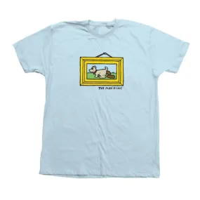 Toy Machine Skateboards Shirt Poop Light Blue