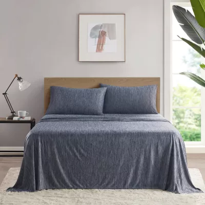 Urban Habitat Comfort Cool Knit Wrinkle Resistant Sheet Set