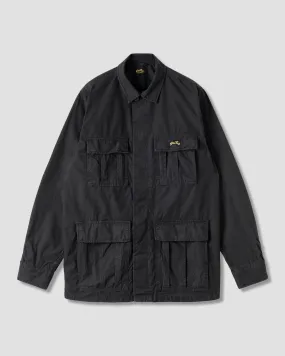 Utility Jacket Black Ripstop