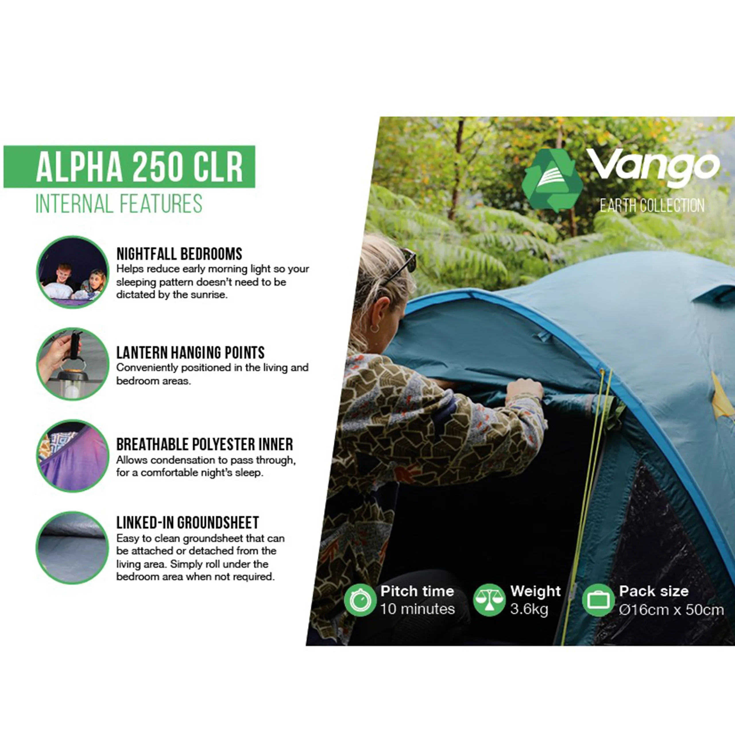 Vango Alpha 250 CLR Tent