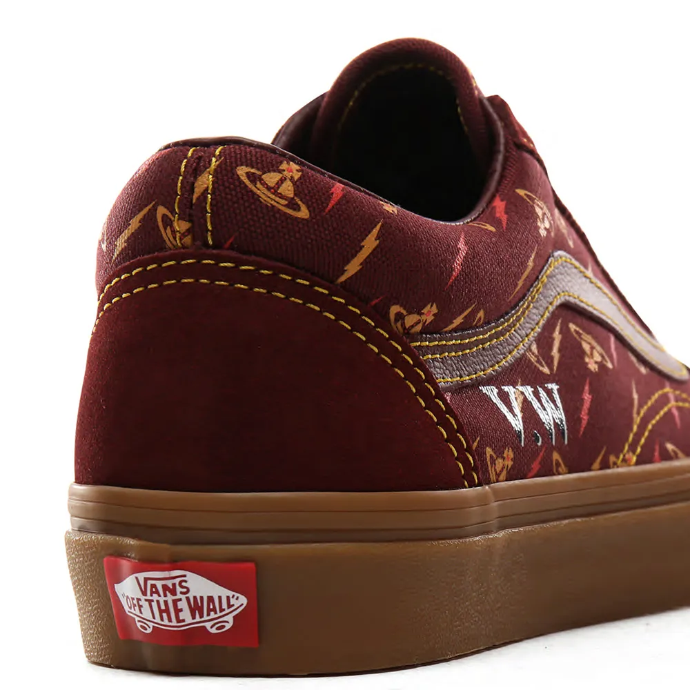 Vans X VIVIENNE WESTWOOD Old Skool Sneakers Thunderbolt Orbs/Gum