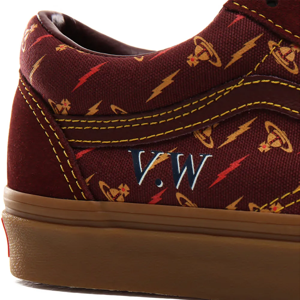 Vans X VIVIENNE WESTWOOD Old Skool Sneakers Thunderbolt Orbs/Gum