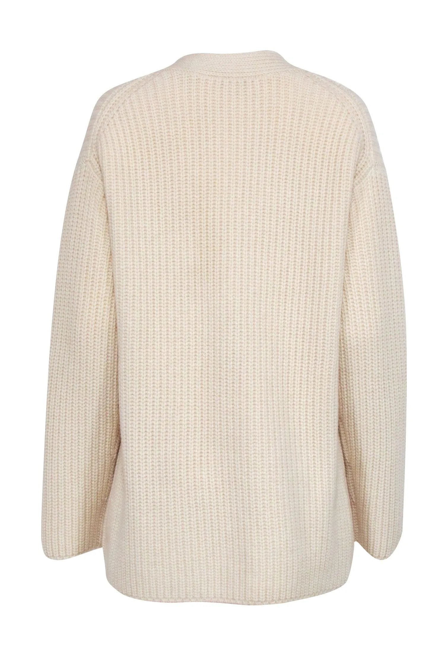 Vince - Ivory Cable Knit Cardigan Sz XL