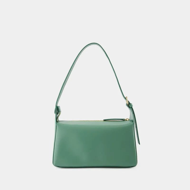 Virginie Baguette Shoulder Bag - A.P.C. - Leather - Jade