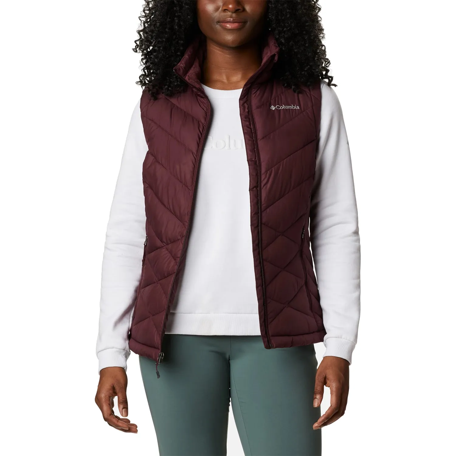 Women's Columbia Heavenly Vest Malbec