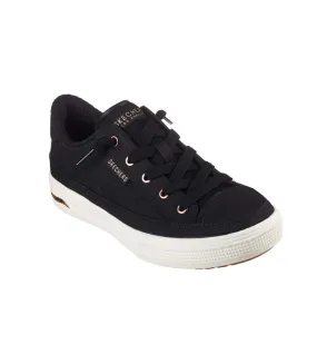 Womens/ladies arcade meet ya there arch fit trainers black Skechers