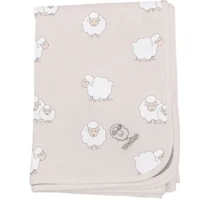 Woolino Toddler Blanket 4 Season Merino Wool Blanket 52.5 x 40 - Sheep